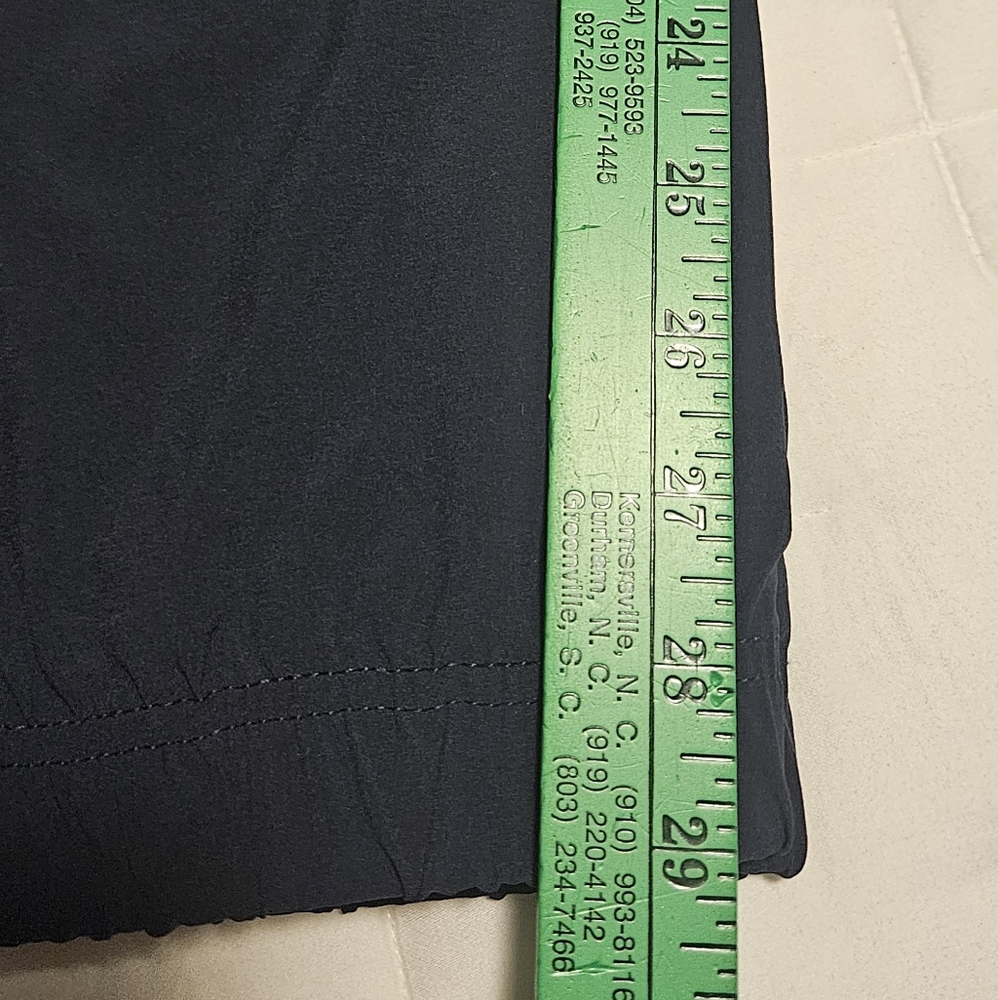 Women's Eddie Bauer Fleece Lined Pants: Nany w/Navy/Green Plaid Fleece: Size- 16 - Picture 11 of 11
